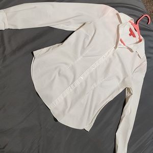 Slim Fit White Button Down